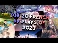 Top 20 osu french pp plays of the year 2023