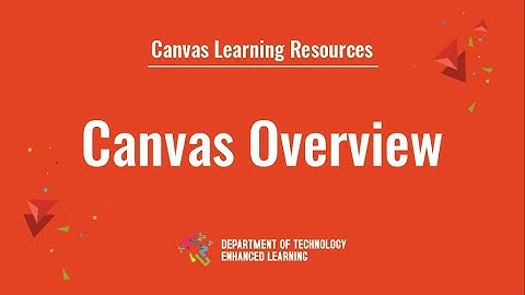 Canvas Overview