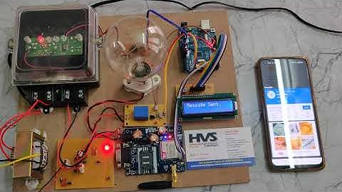 Prepaid Energy meter using GSM and Arduino UNO