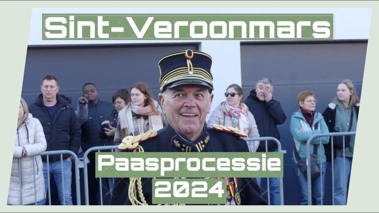 De Sint Veroonmars Paasprocessie Lembeek 2024 4K