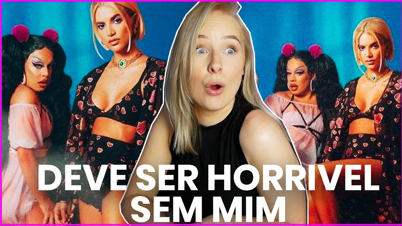 REAGINDO A DEVE SER HORRÍVEL DORMIR SEM MIM! Manu Gavassi é Gloria Groove