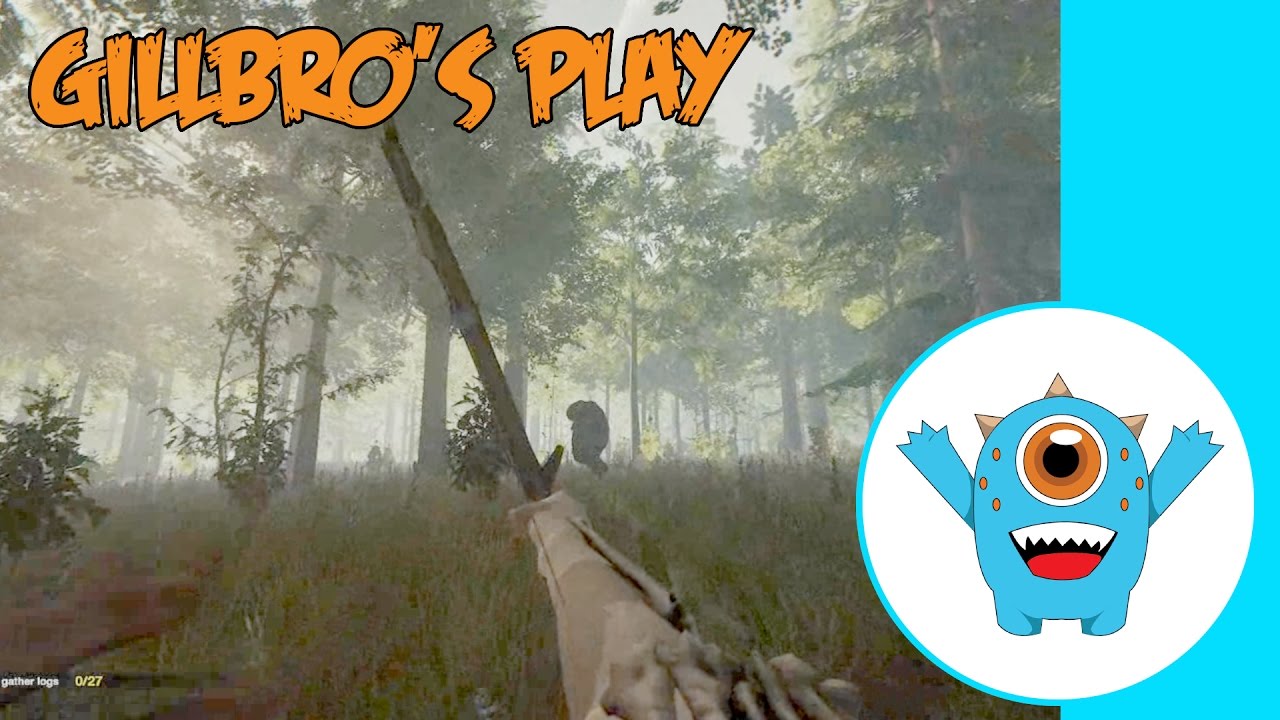 Gillbro's play The Forest. COWMAN! KILL IT!