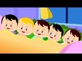 cinco pequeños bebés | canciones infantiles