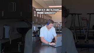 What is it like to teach middle schoolers? #teacher #teachersofyoutube #middleschoolteacher