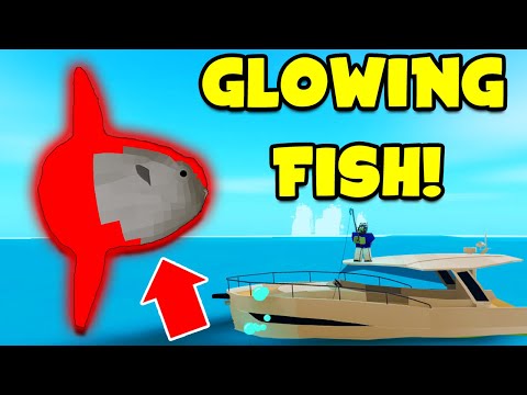 How To Get Glowing Fish In Fishing Simulator Roblox Glowing Mythic Sunfish Youtube - new update how to find new boss moby wood and they added 1700 fishes in fishing simulator roblox youtube