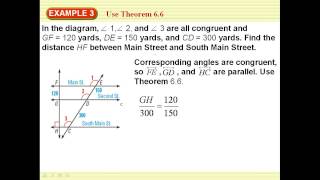 Lesson 6.6: Use Proportionality Theorems