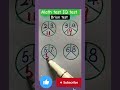 Brain Test #shorts #brainchallenge #iqtest #iqleveltest #geniustest #maths