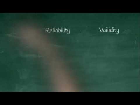 Video: Er det muligt for en test med høj reliabilitet at have lav validitet?