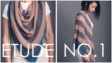 How to Knit Garter Tab Cast On!  (Shown in our Etude no 1 shawl)
