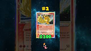 Top 5 Pokémon FLAREON cards 🔥 #shorts #top5 #flareon