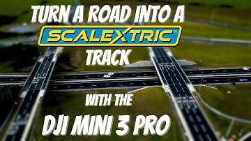 SCALEXTRIC with DJI Mini 3 Pro - Hyperlapse -  Tilt–shift  (IAMP)