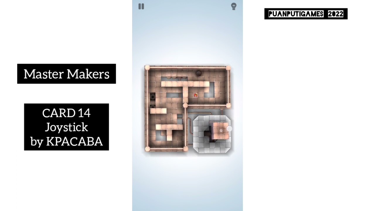 MEKORAMA - Master Makers - Card 14 Joystick - Martin Magni - puanputigames