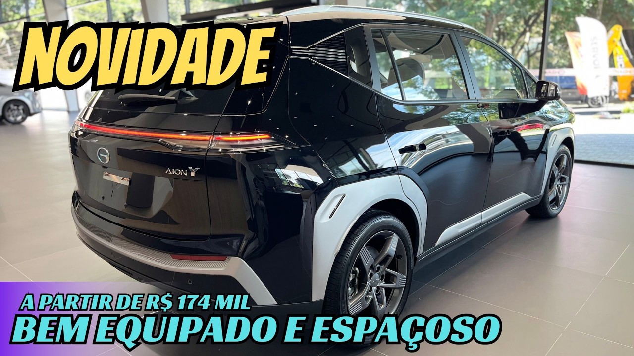 LANÇAMENTO DO NO SUV ELÉTRICO DA GAC  |  AION Y COM 490 KM DE AUTONOMIA E PREÇO?