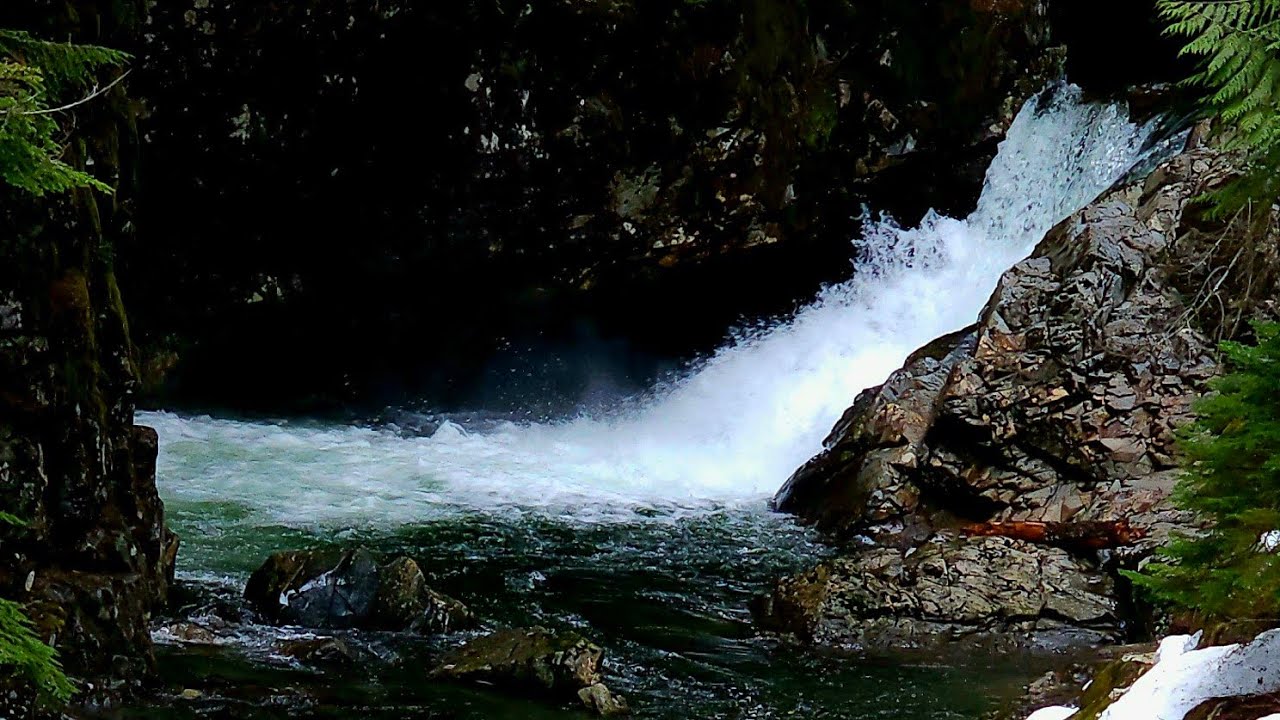 🌊 ASMR Escape to Franklin Falls — Washington’s Waterfall Cathedral