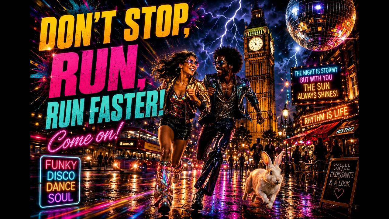 Don't stop, run, run faster! music by Gianni Peteani