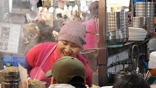 서울 광장시장 할머니 고향칼국수 맛집, 넷플릭스 스타,…
