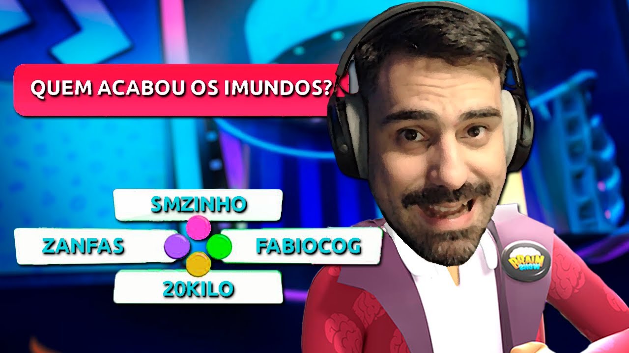 QUEM É O MAIS INTELIGENTE DOS AMIGOS? Jogando Brain show com os amigos!