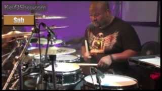 Chris Coleman Gospel Drum Fill Transcription