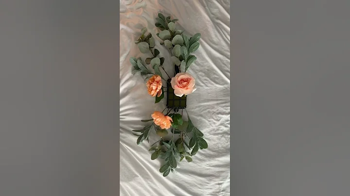 💐 I DIY’d my arch flowers #wedding #diy #weddingdiy #weddingarch #budget #flowers #silkflowers