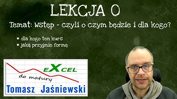 Lekcja 0. Wstęp do kursu z Excel
