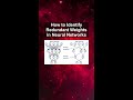 How to Identify Redundant Weights in Neural Networks #ai #artificialintelligence #machinelearning