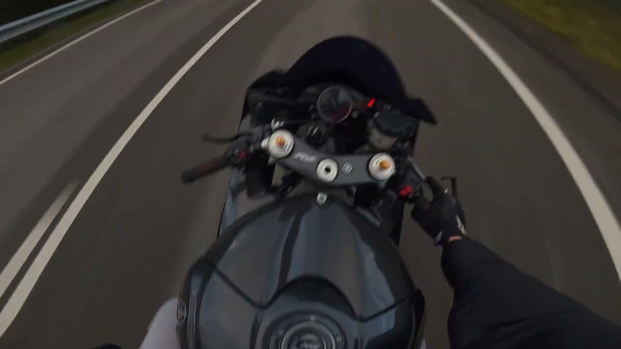Yamaha R6 POV | Riding Toward the Coast (Raw Audio)