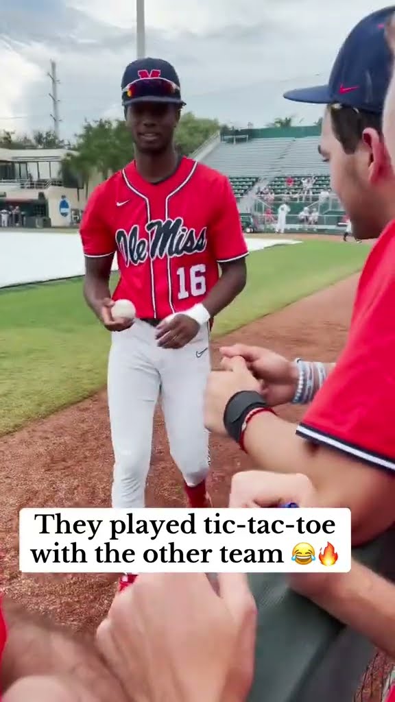 Best way to get through a rain delay ? (via @OleMissBaseball/TT)