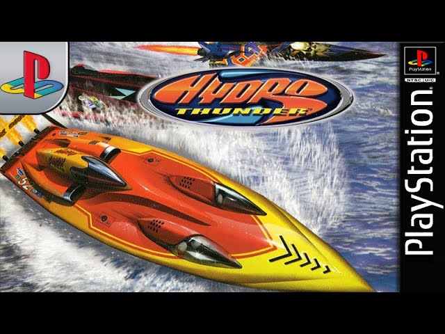 Hydro Thunder Sur PS1 - Version PAL Sony - Jeu De Course - État Correct