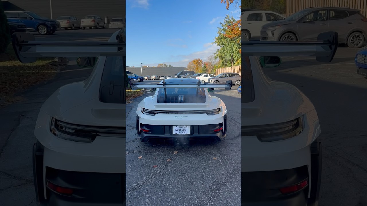 GT3RS Tribute Edition off to Cali 