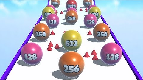 Ball Merge 2048 🟡🟢🔵 All Levels Gameplay Walkthrough Android, iOS Levels 1-9999 BIG UPDATE!!!