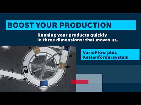 [DE] Bosch Rexroth: VarioFlow plus - Kettenfördersystem für effizienten Materialfluss