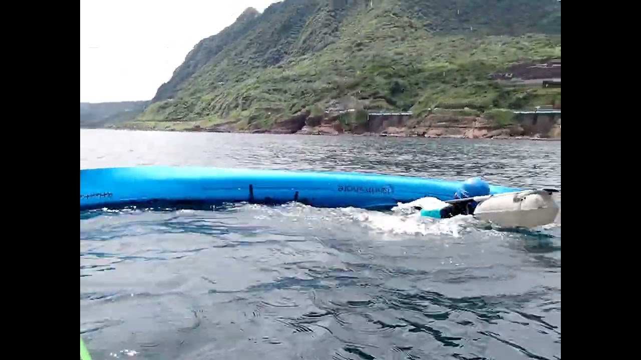 Heel hook paddle float self rescue 220625