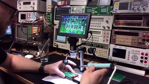 #112 ADF4351 LCD - External Reference Mod. and software install