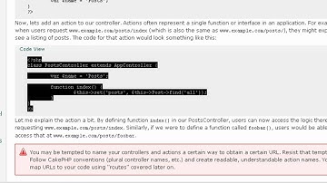 Cakephp Tutorial 07 - Blog tutorial part 7 ENG