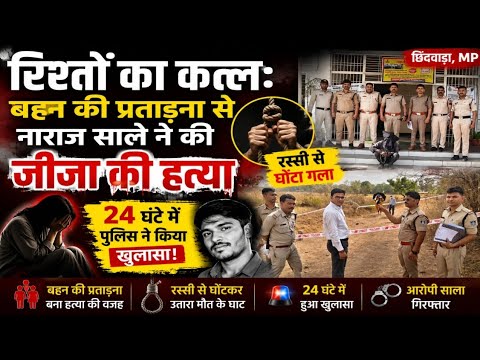 रिश्तों का कत्ल: बहन की प्रताड़ना से नाराज साले ने की जीजा की हत्या
