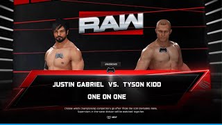 Celebrity Justin Gabriel VS Tyson Kidd (WWE2K25 Week 41 Universe Mode) Net Worth