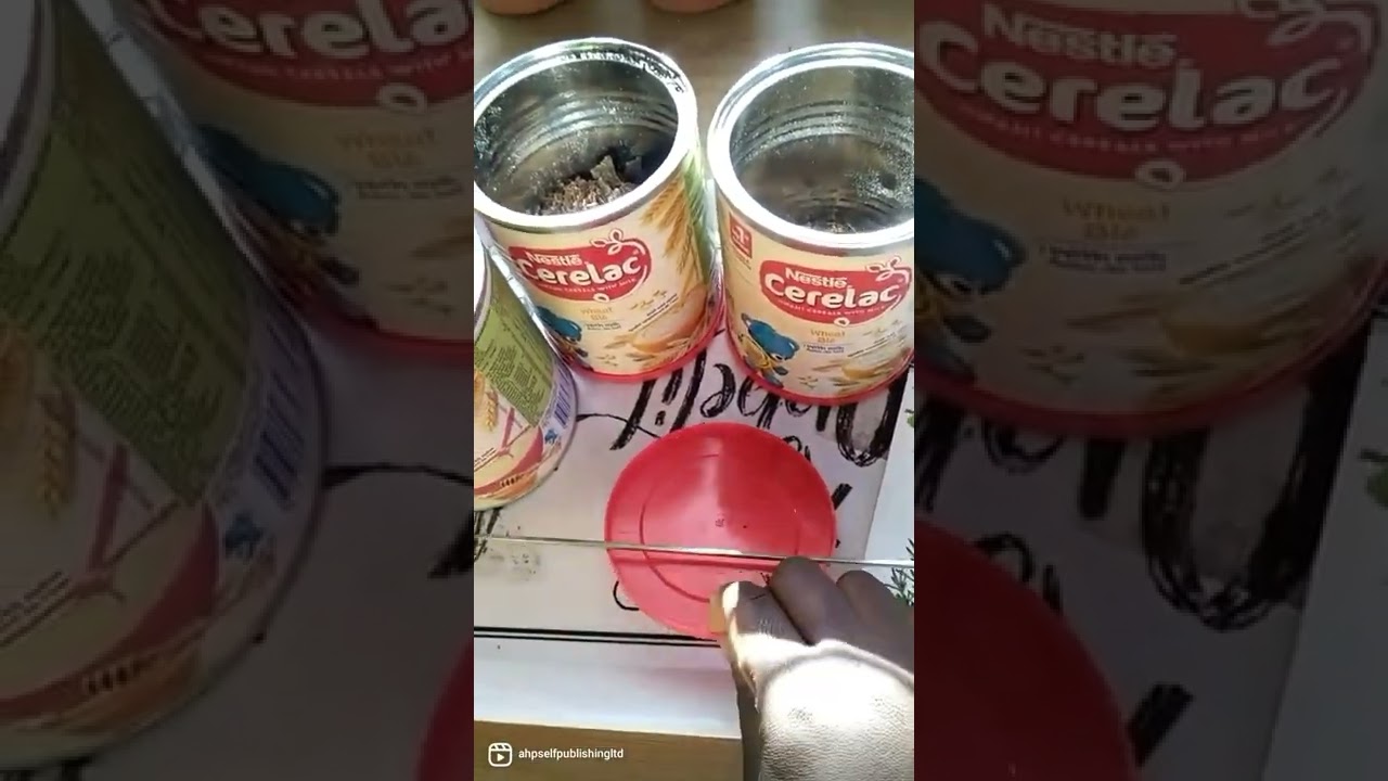 you can use empty cans as alternative planters