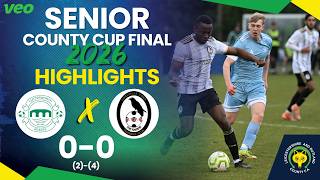 Lutterworth Athletic Reserves v Coalville Town | Veo Senior County Cup Final Highlights 2025/26