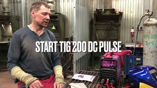 Start Model Tig 200 Dc Pulse Обзор