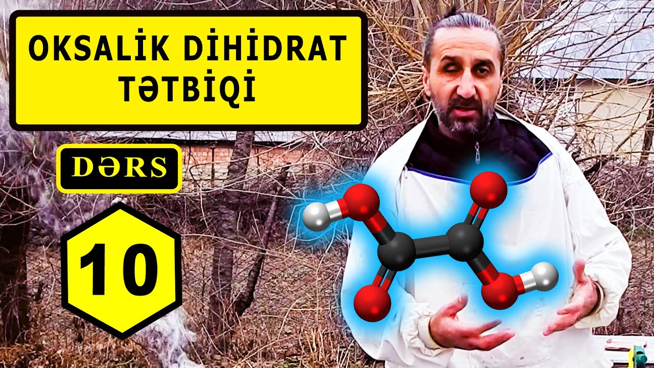 Başdan sona OKSALİK ASİT tətbiqi. Sıfırdan Arıçılıq. DƏRS - 10 Application of oxalic acid.