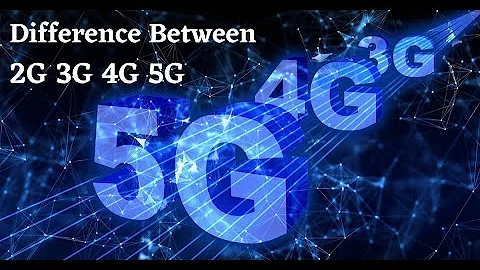 Difference Between 2G Vs 3G Vs 4G Vs 5G Networks.