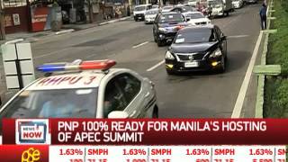 PNP 100 pct ready for APEC Summit
