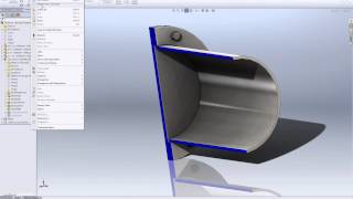 SolidWorks. How to save custom section view in a part.