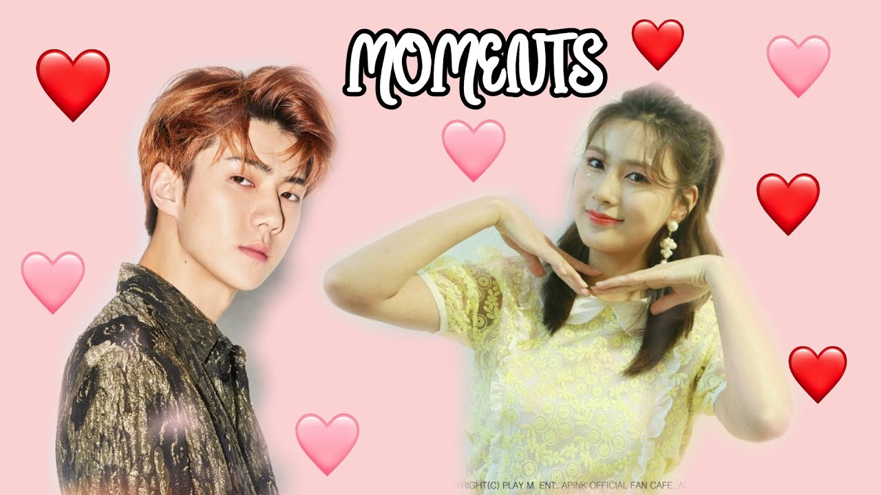 EXO Sehun and Apink Hayoung moments (Oh Couple) EXOPINK SeYoung Complications