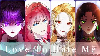 Love To Hate Me X Manhwa Medea Roxana Eris Penelope Amv Youtube