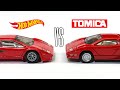 HOT WHEELS VS TOMICA - Lamborghini Countach Manufacturer Comparison