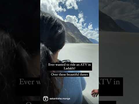 ATV ride Ladakh | Nubra Valley Ladakh | Ladakh trip | Solo girl in Leh