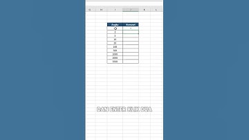 Bikin angka romawi otomatis di excel #belajarexcel #excel #tutorialexcel