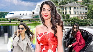 Amal Clooney Lifestyle 2024 [How George Clooney's Wife Spends Her Money]