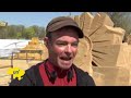 Moscow Hosts International Sand Sculpture Championships: Sculptors gather in Russian capital